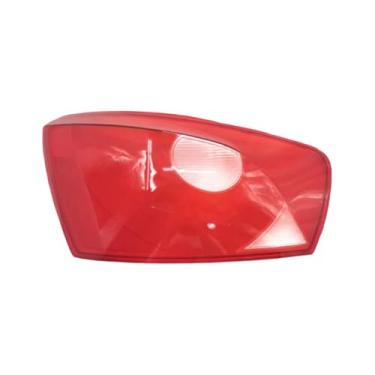 Imagem de compatível com seat ibiza 2008 carcaça da lâmpada traseira do carro transparente capa traseira lente escudo substituir abajur capa(Left)
