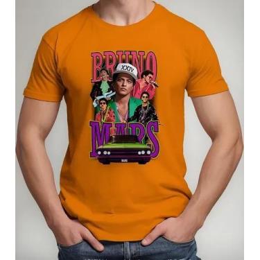 Imagem de Camiseta Camisa Adulto Masculina Feminina Algodão Bruno Mar s Música P