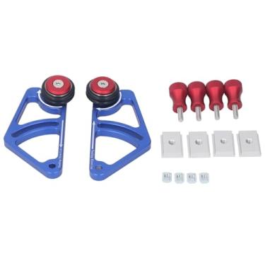 Imagem de QANYEGN Alimentador de rolo de rolamento para carpintaria, ferramenta de prensagem de liga de alumínio, guia de alimentação de serra de mesa para serras de mesa, serras de fita, má