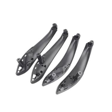 Imagem de Porta interna do carro puxar alça guarnição capa Compatível com bmw 3 4 séries f30 f31 f32 f33 f34 f35 f36 f80 f82 f83 2013 2014 2015 2016 2017 2018(F30 Black)