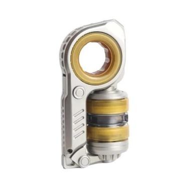 Imagem de Brinquedo Antistress De Aço Inoxidável Para Foco Em ADHD, Spinner Sens