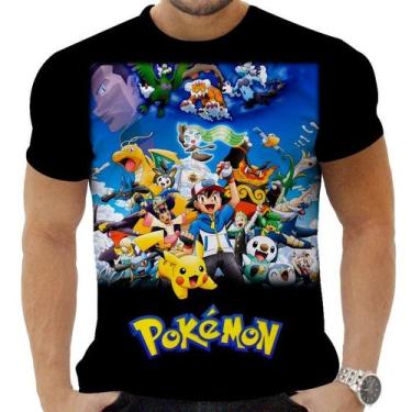 Imagem de Camiseta Camisa Personalizada Anime Pokemon 11 - Zahir Store, INF 4
