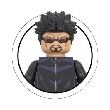 Imagem de Blocos De Montar Jujutsu Kaisen Mini Figuras De Ação Itadori Yuji Gojo