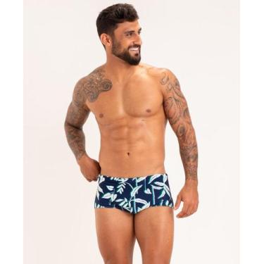 Imagem de Sunga Estampa Folhagem - APNEIA, Estampa folhagem 26, G