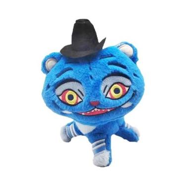 Imagem de Brinquedo De Pelúcia Tigre Azul Kpop Demon Game Hunters Boneco De Pelú