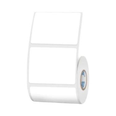 Imagem de Fita Adesiva Branca Impermeável E Anti-Oleo Para Impressora Térmica Mi