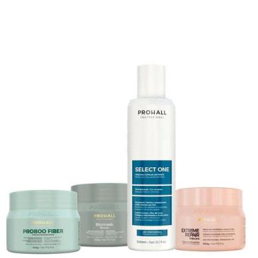 Imagem de Kit Cronograma Capilar e Progressiva SelectOne 300MLProHall