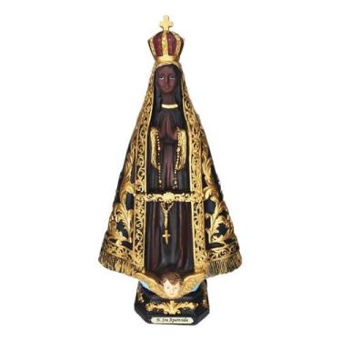 Imagem de Imagem Nossa Senhora Aparecida 20cm - Resina Importada - Fornecedor09