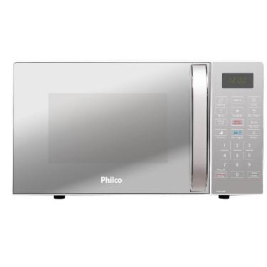 Imagem de Micro-Ondas Philco Espelhado/Branco 20L 220V PMO23E