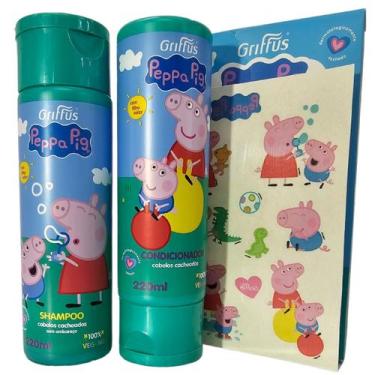 Imagem de Kit Shampoo + Condicionador Cabelos Ondulados, Cacheados e Crespos + C