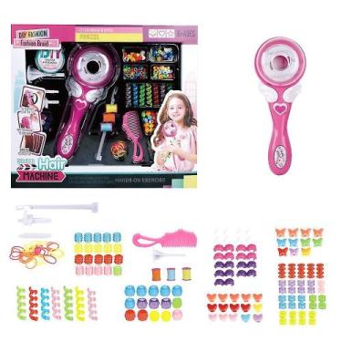 Imagem de Brinquedo mágico automático para trança de cabelo infantil C - Gloome 