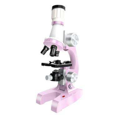 Imagem de Brinquedo de microscópio para crianças, ampliação de 1200 vezes em alt