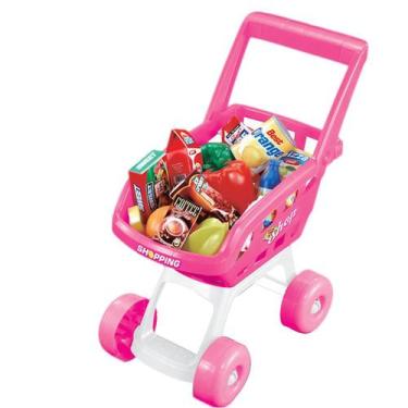 Imagem de Simulação de carrinho de compras para crianças Supermarket Shoppi - Gl