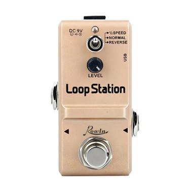 Imagem de Mini Loop Station 48K Pedal Looper 10 Minutos Overdubs Ilimitados 1/2 
