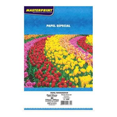 Imagem de Papel Foto Glossy C/Imã Especial 690G 5 Folhas Cor Branco