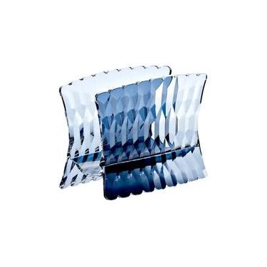 Imagem de PORTA GUARDANAPO GUZZINI VERTICAL EM ACRÍLICO VANITY ACQUA 15CM DENIM BLUE 134400AC283