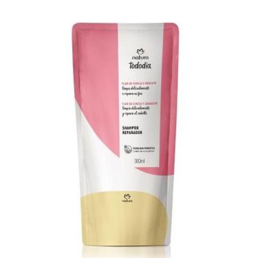 Imagem de Refil Shampoo Natura TodoDia Hidratação Flor de cereja e abacate 300ml