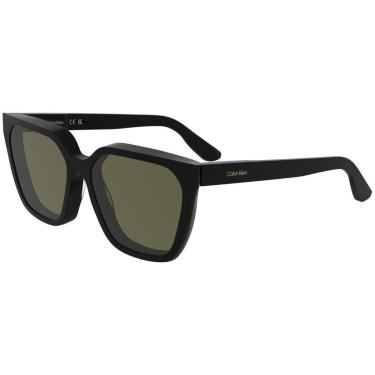 Imagem de Óculos de Sol Calvin Klein CK25500S 001 - Preto 57-Feminino