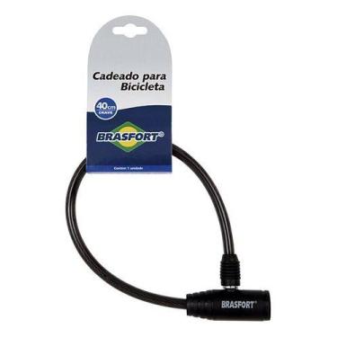 Imagem de Cadeado para Bicicleta 40cm - Brasfort 7015