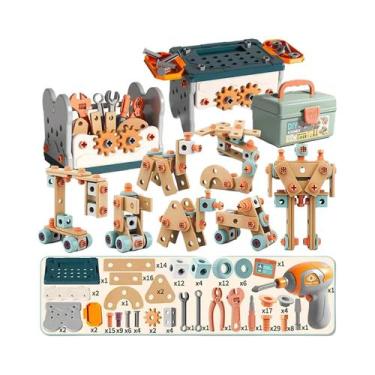 Imagem de Brinquedo Educativo Multifuncional Infantil: Kit De Ferramentas Elétri