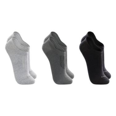 Imagem de Kit com 3 Pares Meia Soquete Adulto Lupo Sport 3270-089, 0942, P - 33 