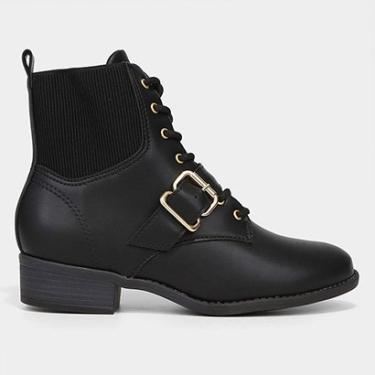 Imagem de Bota Coturno Cano Curto Modare Fivela Feminina-Feminino