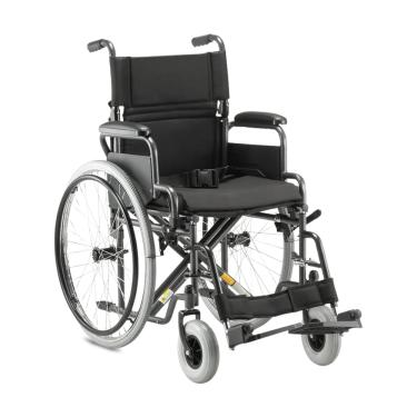 Imagem de Cadeira De Rodas Acolchoada Dellamed D400 T48 Aço Dobravel Ate 120Kg