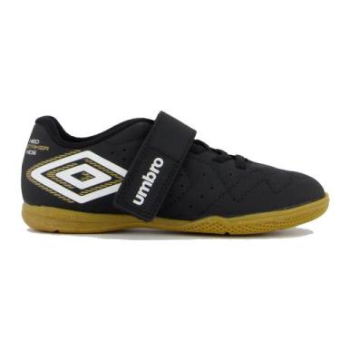 Imagem de Tênis Futsal Umbro Neo Striker Infantil Preto, I29