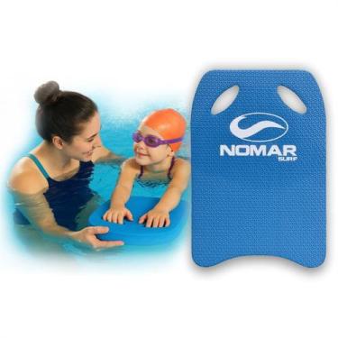 Imagem de Prancha De Natação Eva Resistente Com Alças 41cm Azul - Nomar Surf