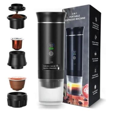 Imagem de Cafeteira Elétrica Compacta Para Carro E Casa - BP VARIEDADES