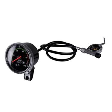 Imagem de Milômetro mecânico da do velocímetro da , odômetro analógico, clássico para a do exercício