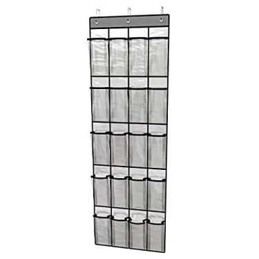 Imagem de Sapateira Transparente Pendurável com 20 divisórias, CST6019, Euro Home