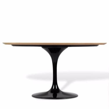 Imagem de Mesa de Jantar Tulipa Oval 120x80cm Preto