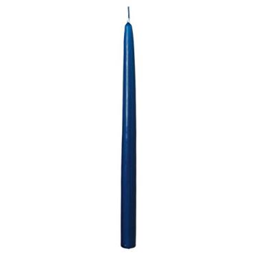 Imagem de Vela cônica General Wax 30,48 cm, azul patriota, caixa com 12