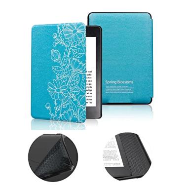 Imagem de Capa macia para Kindle 11ª geração lançada apenas em 2022, capa protetora à prova d'água com ativação automática (não serve para Kindle Paperwhite 11ª ou Kindle 10ª 2019)