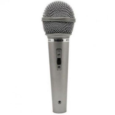 Imagem de Microfone Profissional Com Fio Dinamico Karaoke Estudio - Tomate