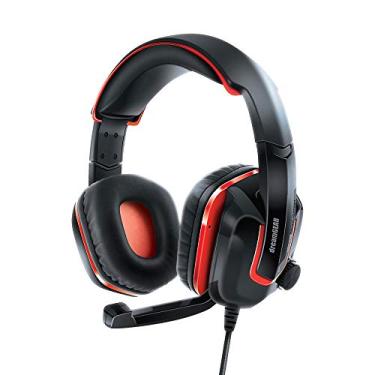 Imagem de Fone de ouvido Headset Dreamgear GRX-440 com microfone e controle de volume DGSW-6510 Preto e vermelho