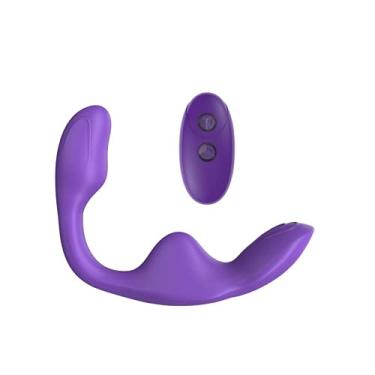 Imagem de Vibradores Para Mulheres Brinquedo Sexual Estimulador do Clitóris 3 em 1 7 Frequências Zatla (Roxo)