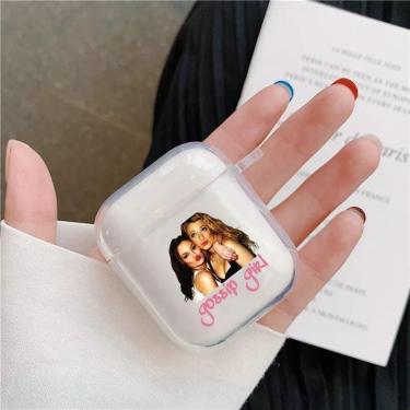 Imagem de Gossip Girl Transparente Soft Silicone Case Capa para Airpods  Acessórios de fone de ouvido  Beleza