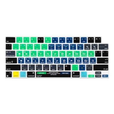 Imagem de Capa de teclado de atalho para MacBook Air 2023 34.5 cm 38.9 cm M2 A2681 A2941/MacBook Pro 35.6 cm 40.6 cm A2442 A2779 A2780 A2485 A2991 A2992(Serato DJ)