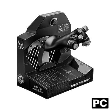 Imagem de Thrustmaster Viper TQS: Metal Throttle Quadrant System, 21 Action Buttons, 5 Axes, Iconic Chaff/Flare Functions, Licensed by the U.S. Air Force (Compatible with PC)