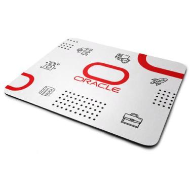 Imagem de Mouse Pad DEV White de borracha - Oracle - JPS INFO