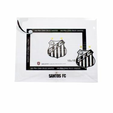 Imagem de Porta Retrato Vidro 1 Foto 10x15cm - Santos - Mileno