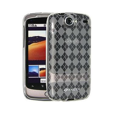 Imagem de Amzer Capa Luxe Argyle Skin para Google Nexus One PB99100/HTC Nexus One - Transparente