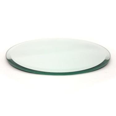 Imagem de Bandeja Redonda Espelhada Decorativa Cozinha Lavabo Sala 12c - Flash