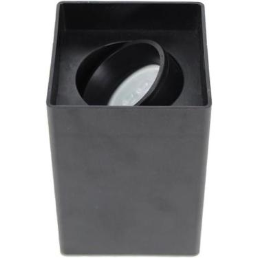 Imagem de Spot Clean Quadrado Sobrepor - Blumenau Iluminação, Preto, Bivolt