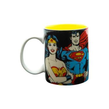 Imagem de Caneca Porcelana DC Liga da Justiça Super Heróis 42305 - 300 ML - Warn