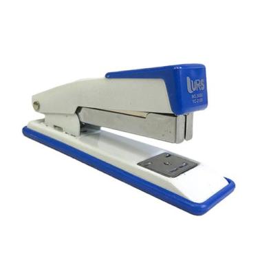 Imagem de Grampeador Classe De Mesa Manual Para Até 25 Folhas De Papel,  Azul