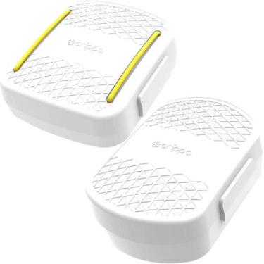 Imagem de Porta Cotonetes com Elástico Interno e Saboneteira Portátil para Viage