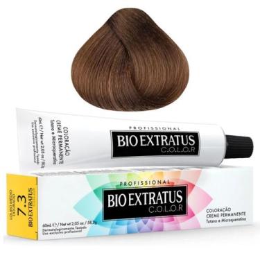 Imagem de Coloração Bio Extratus Color Louro Médio Dourado 7.3